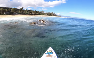 Surfing on Rocks? This Oahu Surfer Is Fearless