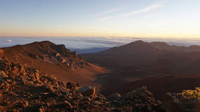 Maui volcano hike