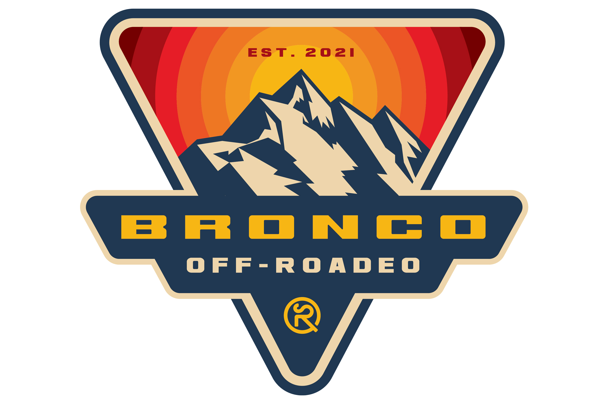 OffRoadeo MAIN Badge Ford Bronco Off-Roadeo logo