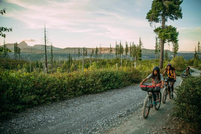 Belonging Outdoors: First-Timers Bike the Backcountry
