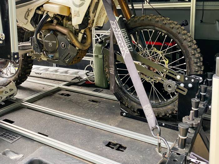 ‘Bolt It On’ Motorcycle Restraint System: Carry Big Toys With Confidence