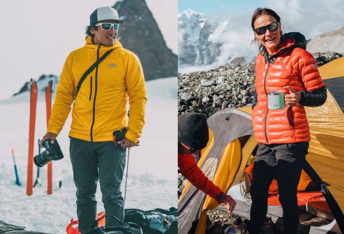 the north face camp counselors chin and nelson