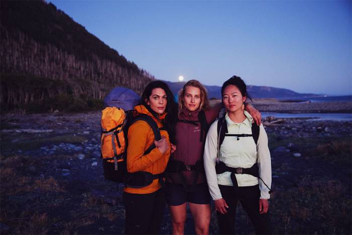 Women Hiking and Backpacking in Arc'teryx Gear
