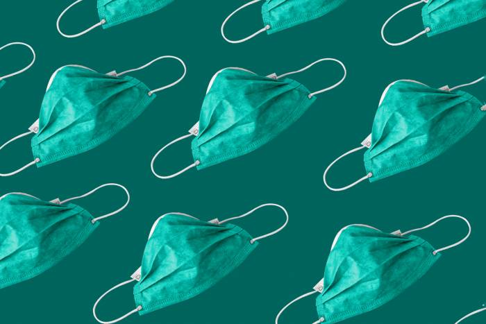 surgical mask illustration