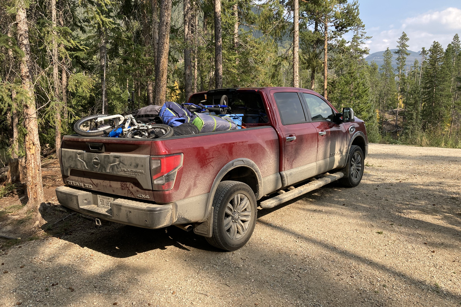 Packing for family camping
