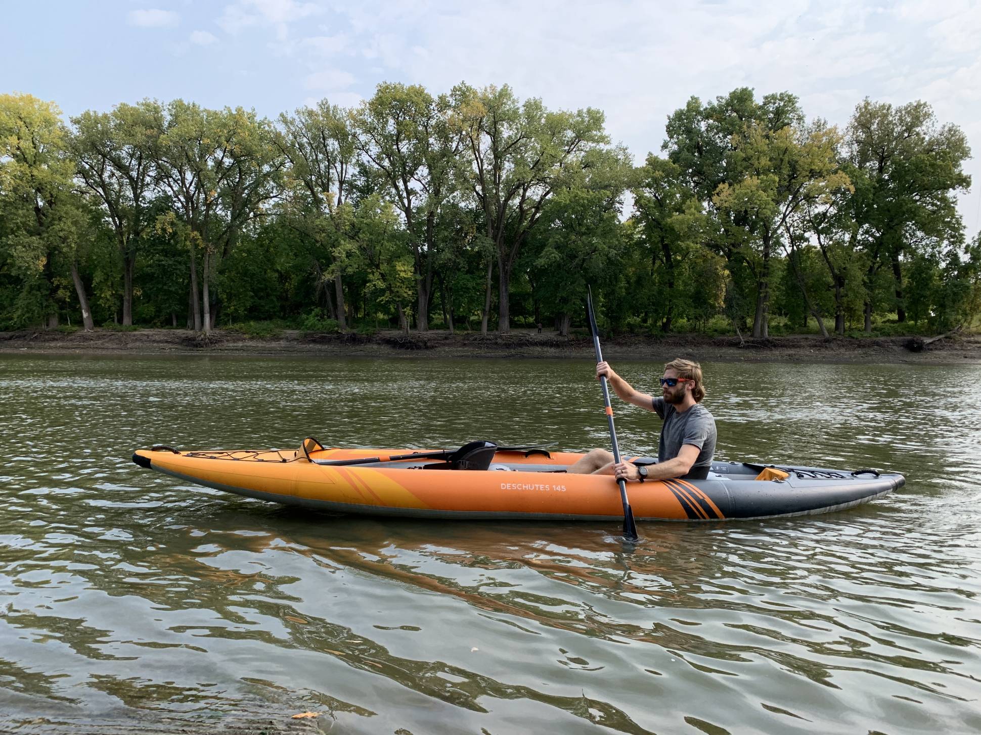 Half the Weight, Twice the Fun Aquaglide Deschutes 145 Tandem Kayak Review GearJunkie