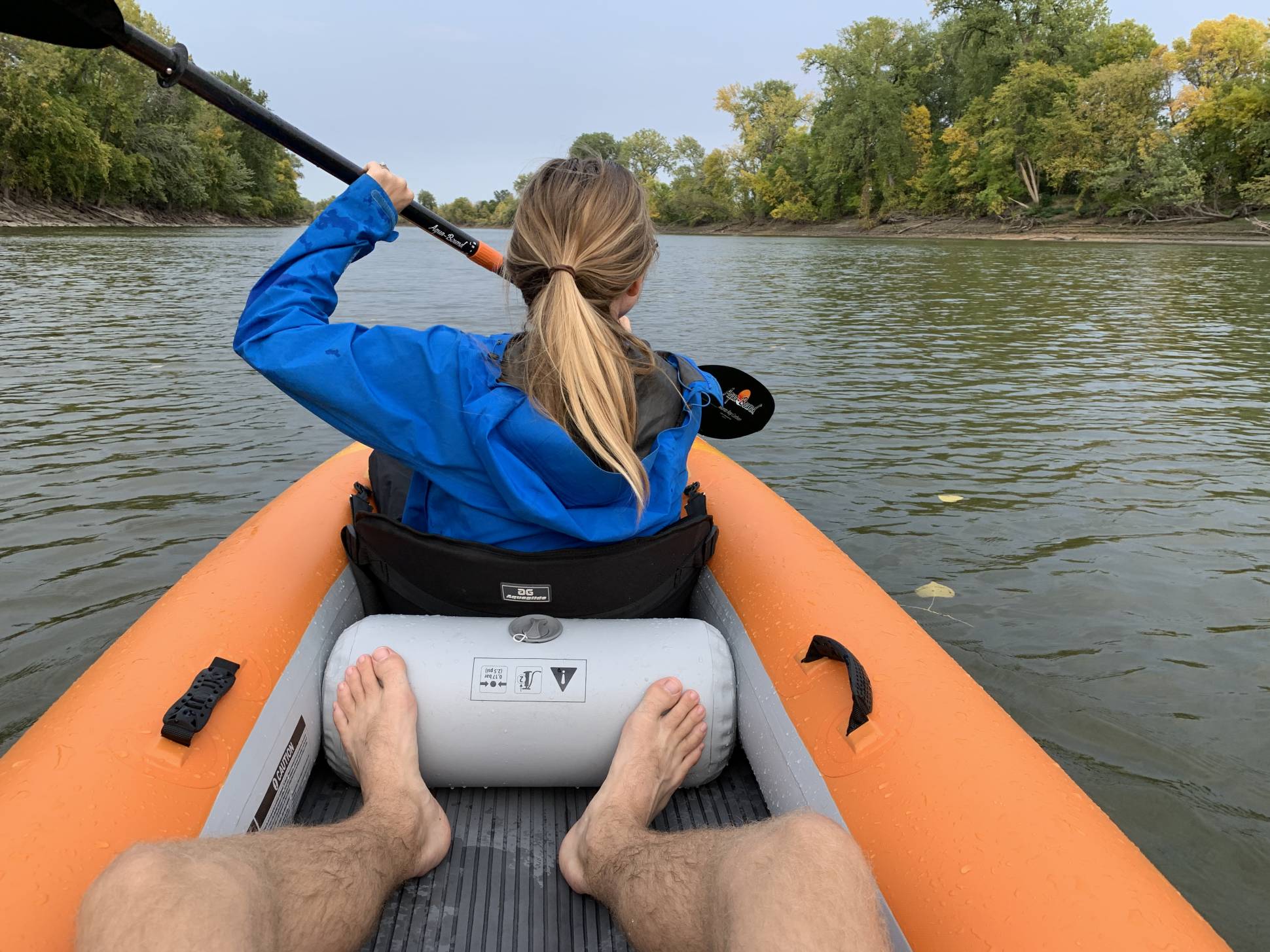 Half the Weight, Twice the Fun Aquaglide Deschutes 145 Tandem Kayak Review GearJunkie