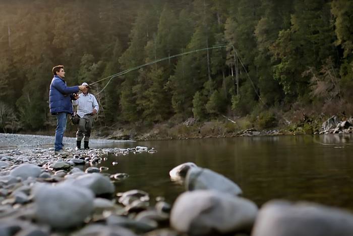 John Mayer fishing
