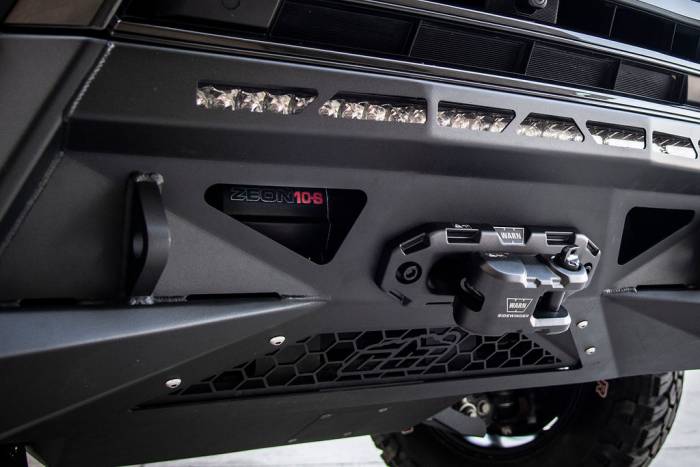 LX570 CBI bumper with Warn Winch LX570 CBI bumper with Warn Winch