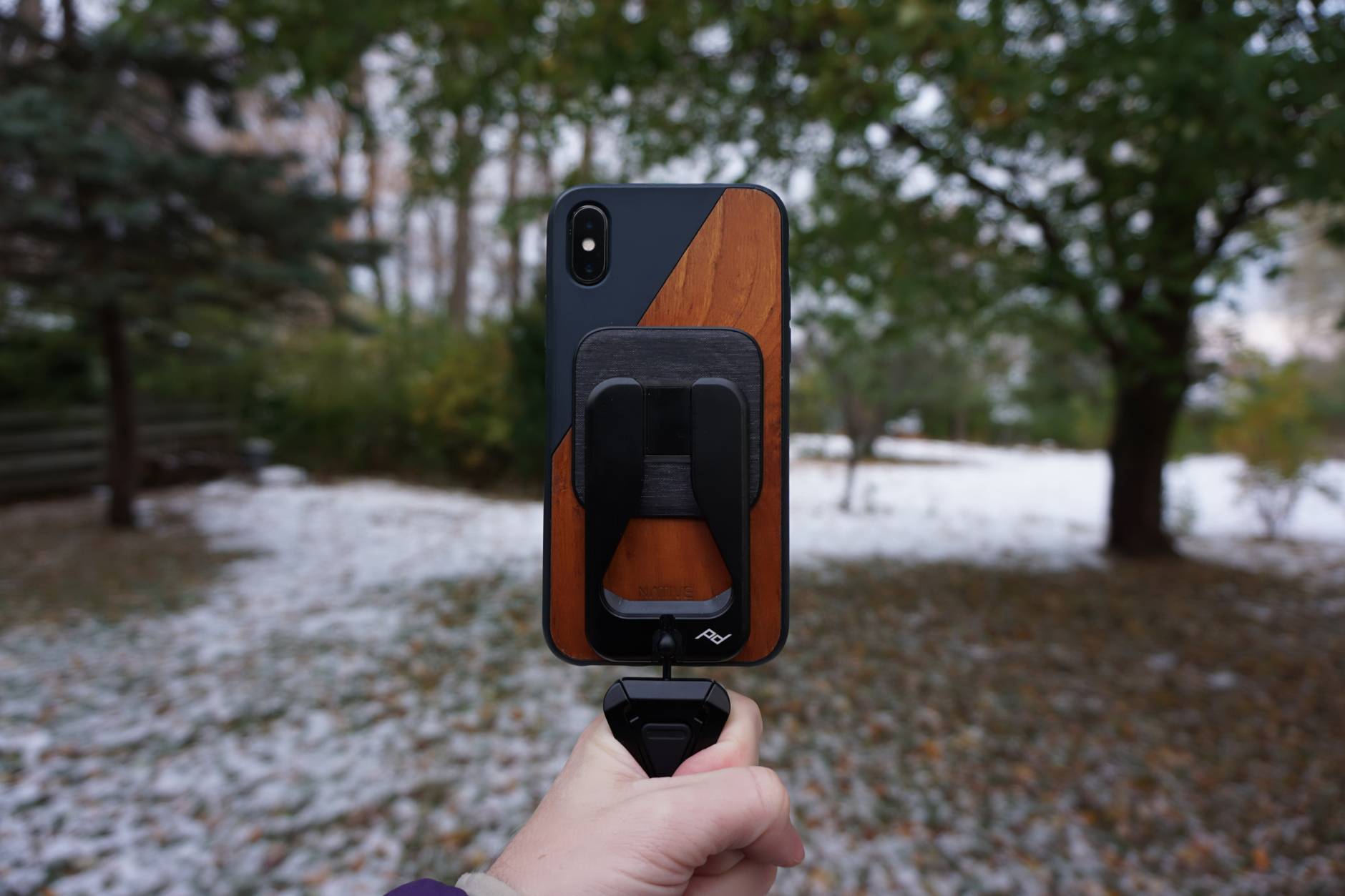 Peak Design Phone Mount - Supporto Universale Per Smartphone Da Viaggio, Compatibile Con Treppiedi E Accessori, Fissaggio Sicuro E Robusto