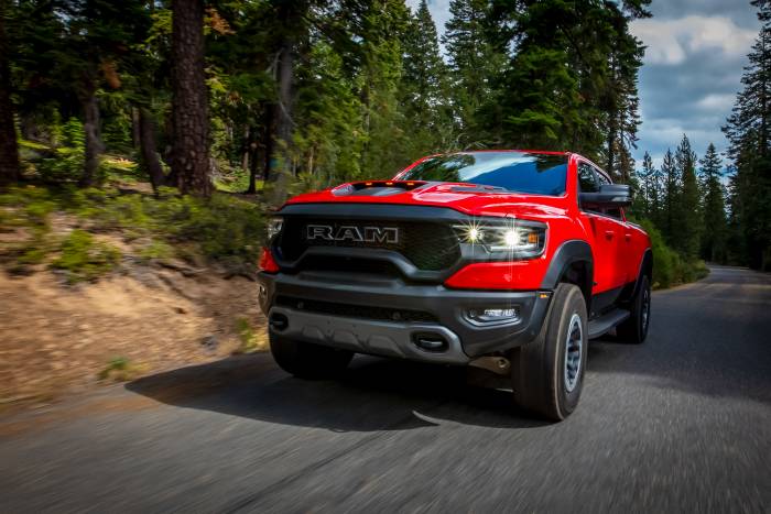 We Drove the 2021 RAM 1500 TRX, and It Will Blow Your Mind