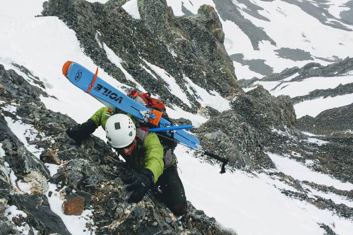 American Alpine Club climber
