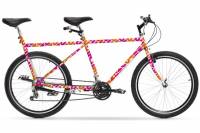 Here's Why That Dunkin' Donuts Tandem Bicycle Looks So, So Wrong Dunkin' Donuts tandem bicycle