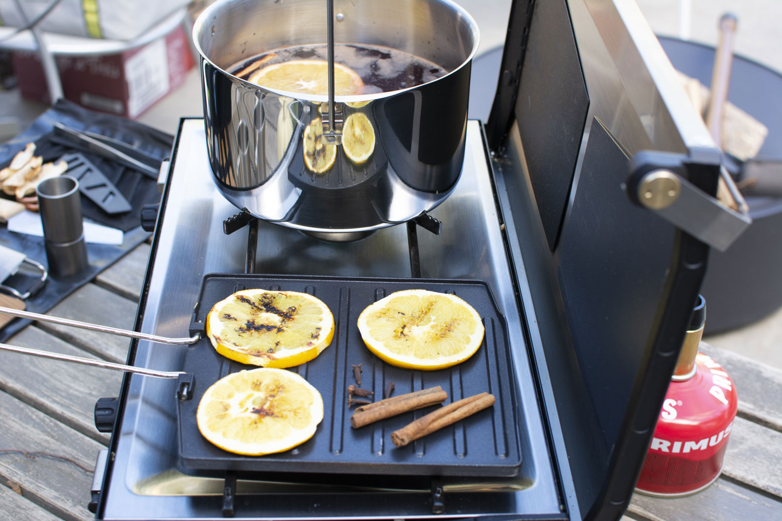 Primus Mulled Wine Preparation