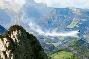 BASE Flying: BMW Unveils Motorized Wingsuit — and It’s Electric!