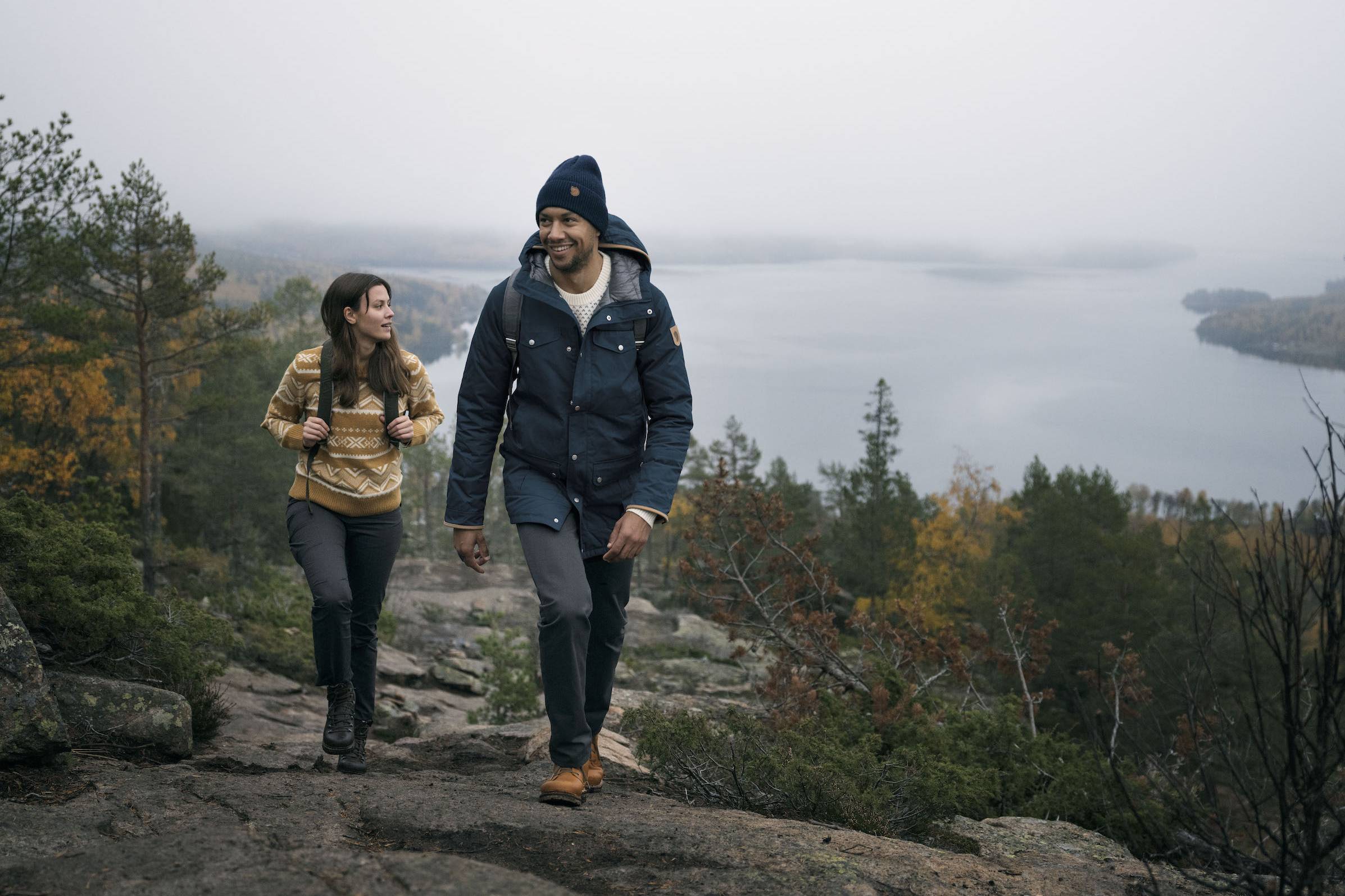 Fjallraven fall hiking