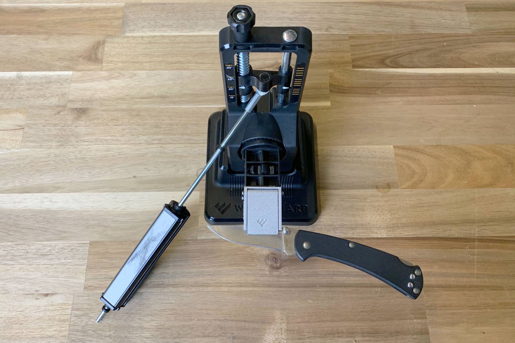 Work Sharp Precision Knife Sharpener Review RazorLike Edges on a