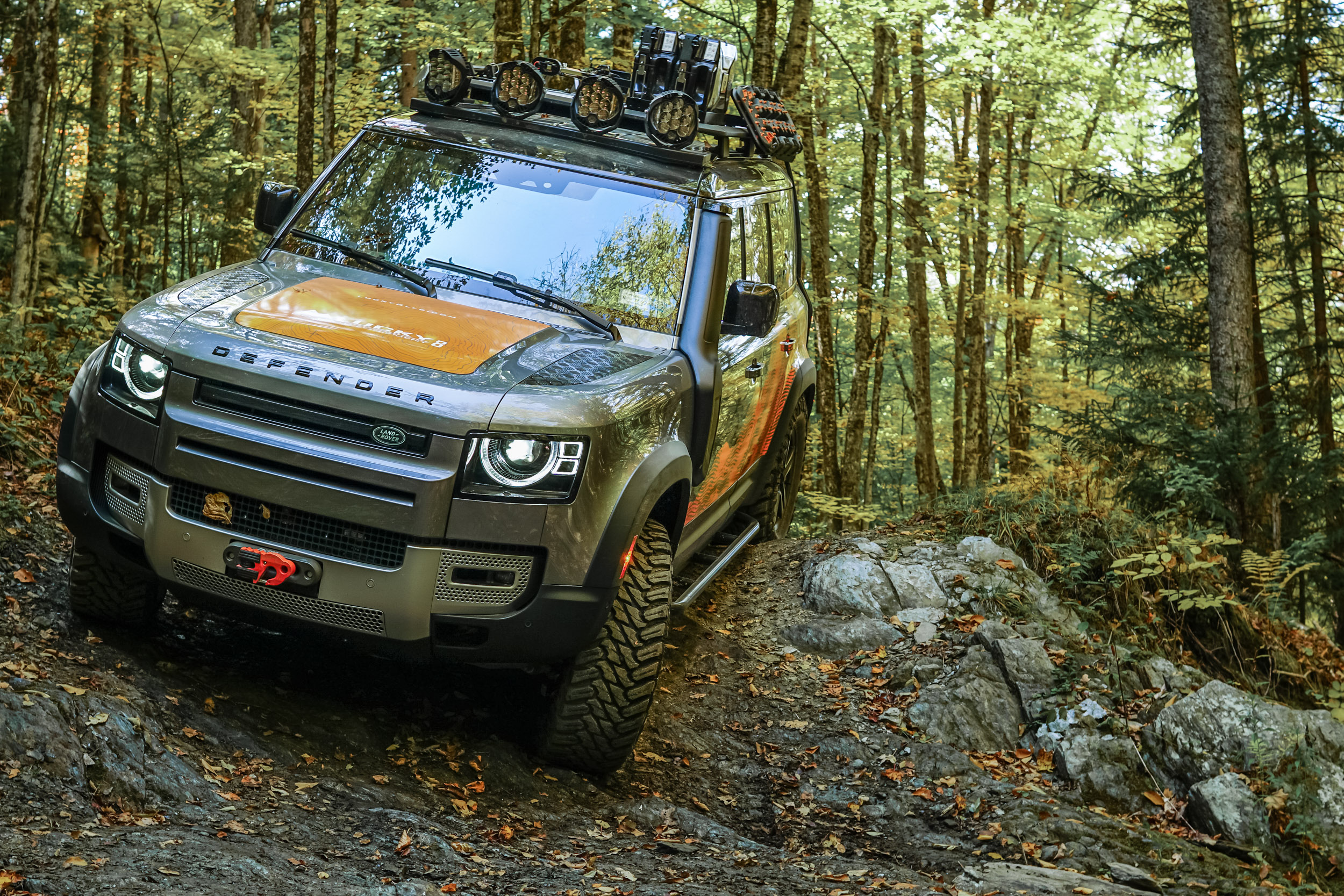 Land Rover Defender Off Road Modifications
