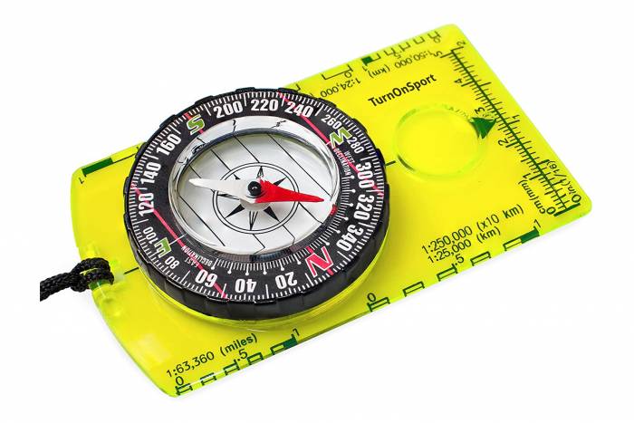 TurnOnSport Orienteering Compass