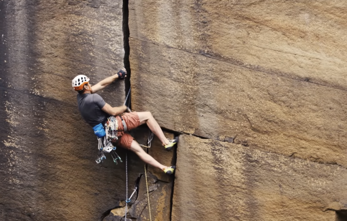jesse dufton climbing trad