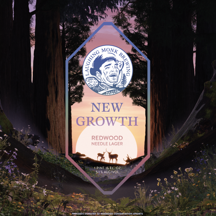 new growth lager outpost and laughing monk