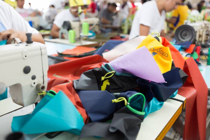 Cotopaxi. Cotopaxi DelDia packs are made from 100% repurposed fabrics.