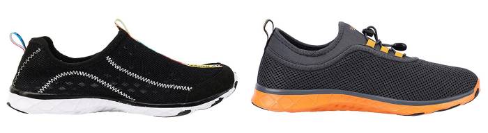 aleader mesh slip-ons