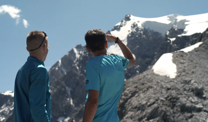 italian skyrunners in salomon tv film