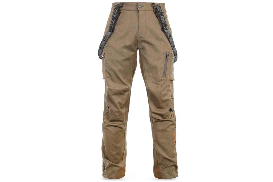 Mens Insulated  Waterproof Camo Hunting Pants  Black Ovis