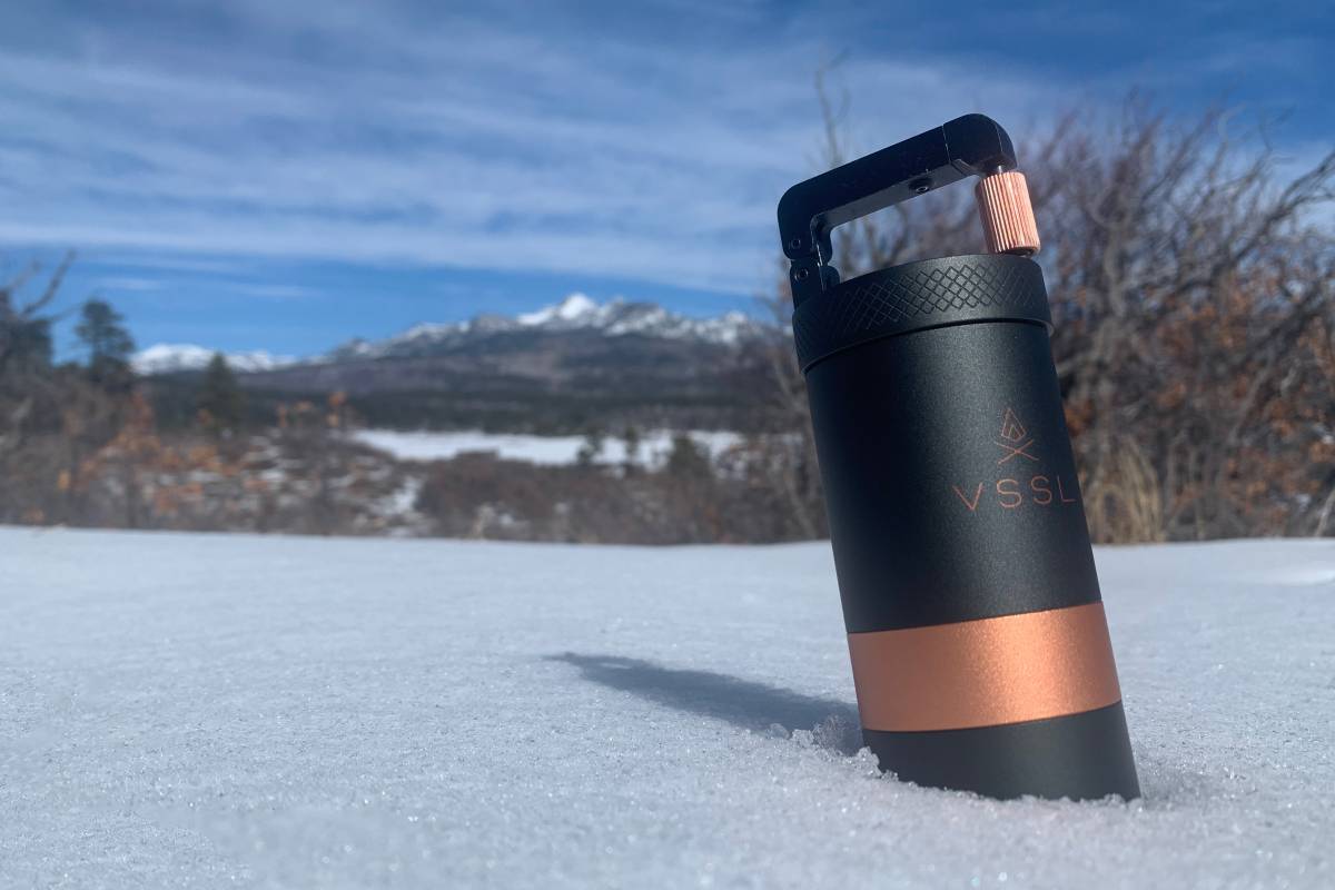 Perfect Camp Grounds VSSL JAVA Coffee Grinder Review GearJunkie