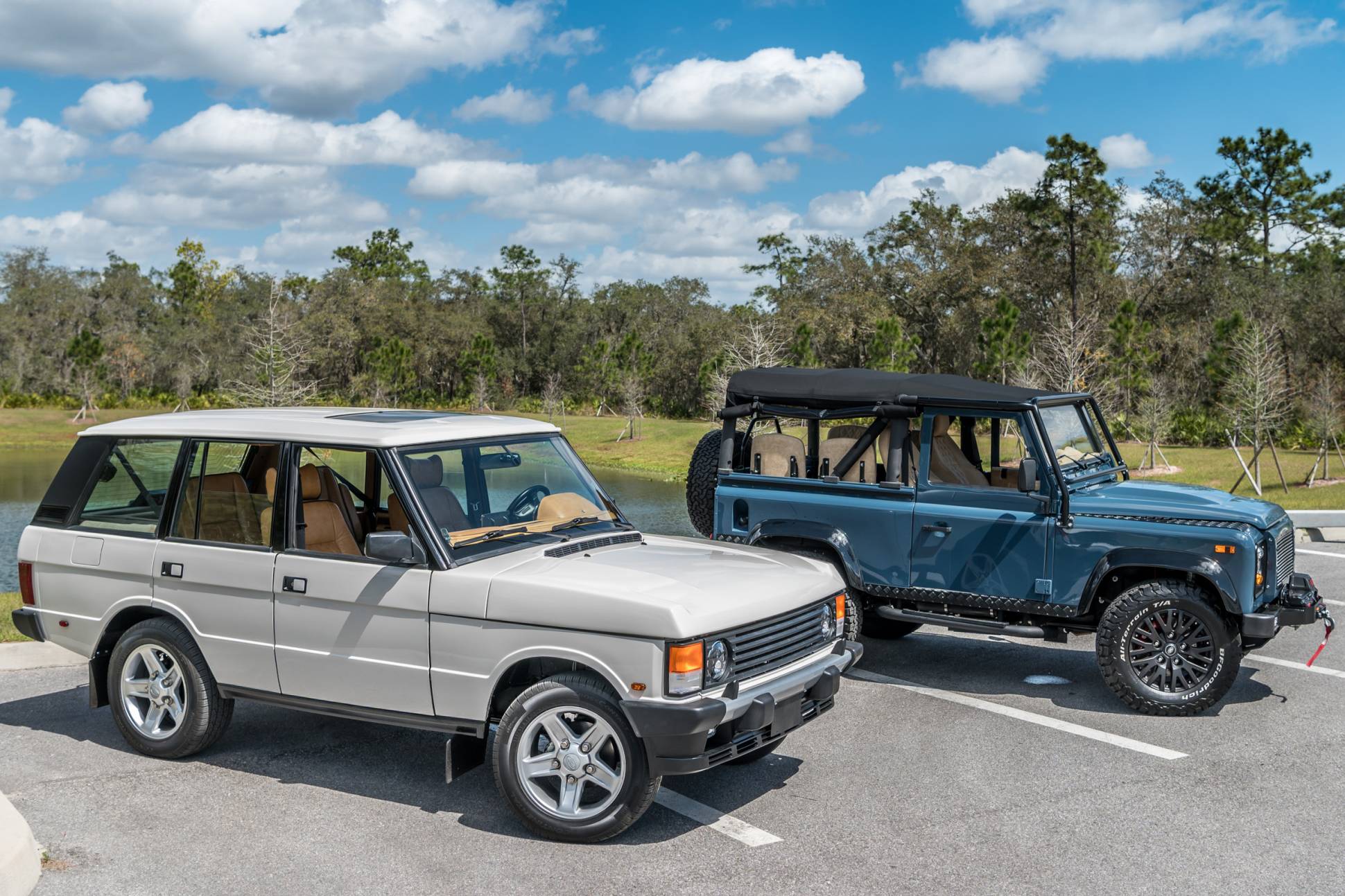 Tesl Rover First in America: Tesla x Range Rover Paves Way for Electric Defenders ...