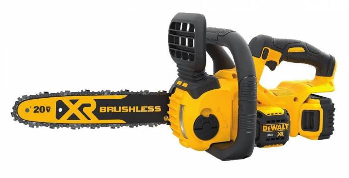 dewalt xr 12 in. 20-volt battery chainsaw kit
