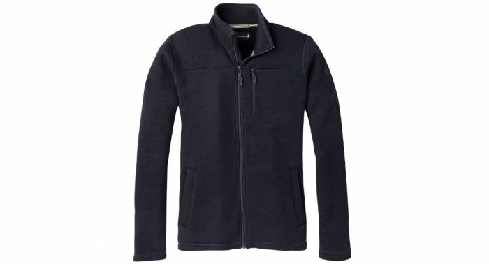 smartwool hudson trail full zip fleece jacket M