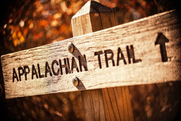 Appalachian Trail sign