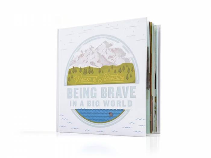 cover of garmin "being brave in a big world" kids book