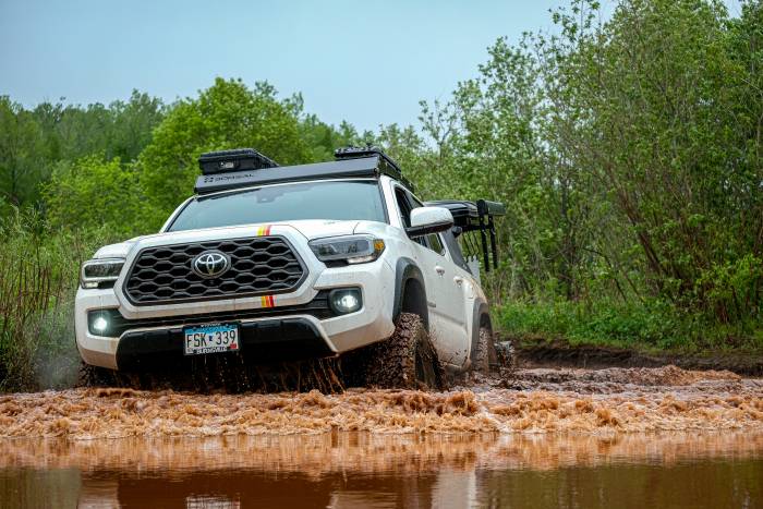 Toyota-Tacoma-Overlanding-water-crossing