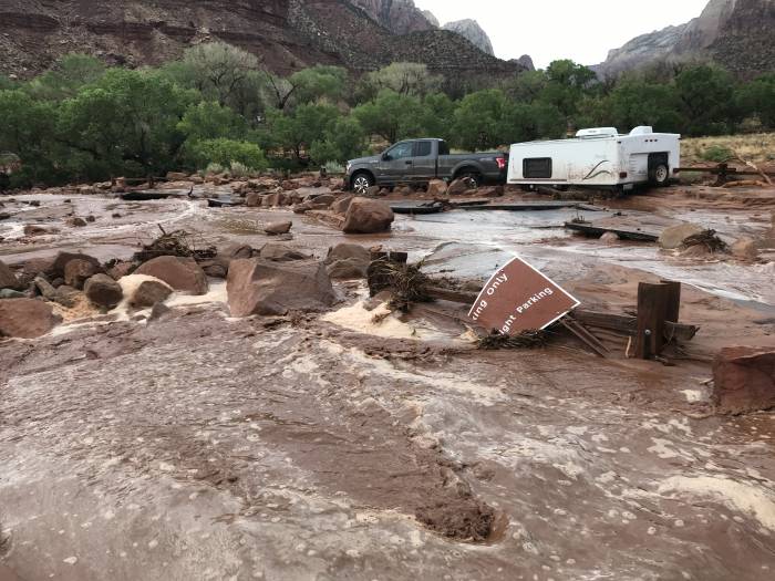 Flash Flood Rips Through Zion National Park, Forces Road Closures
