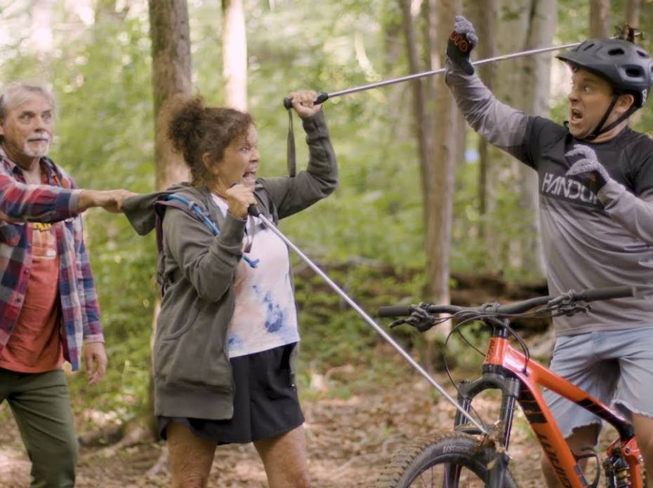 Hikers vs. Bikers: The Ongoing Trail Saga Hikers vs. Bikers: The Ongoing Trail Saga