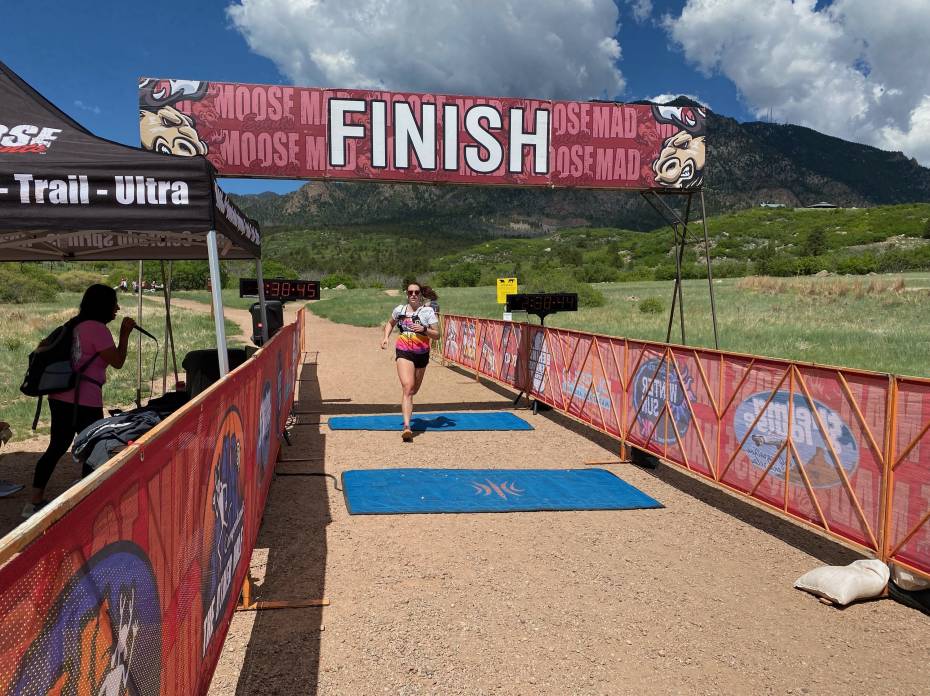 'Diversify the Starting Line': New Run Brand Seeks Recruits for 2022 Race Season moun10 beginner ultra runner crossing finish line