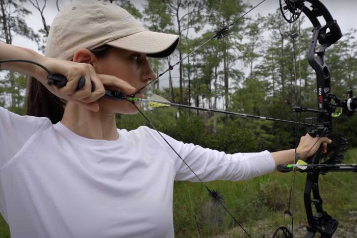 archery elk bow set up
