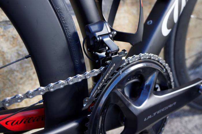 shimano wireless groupset derailleur chain ring