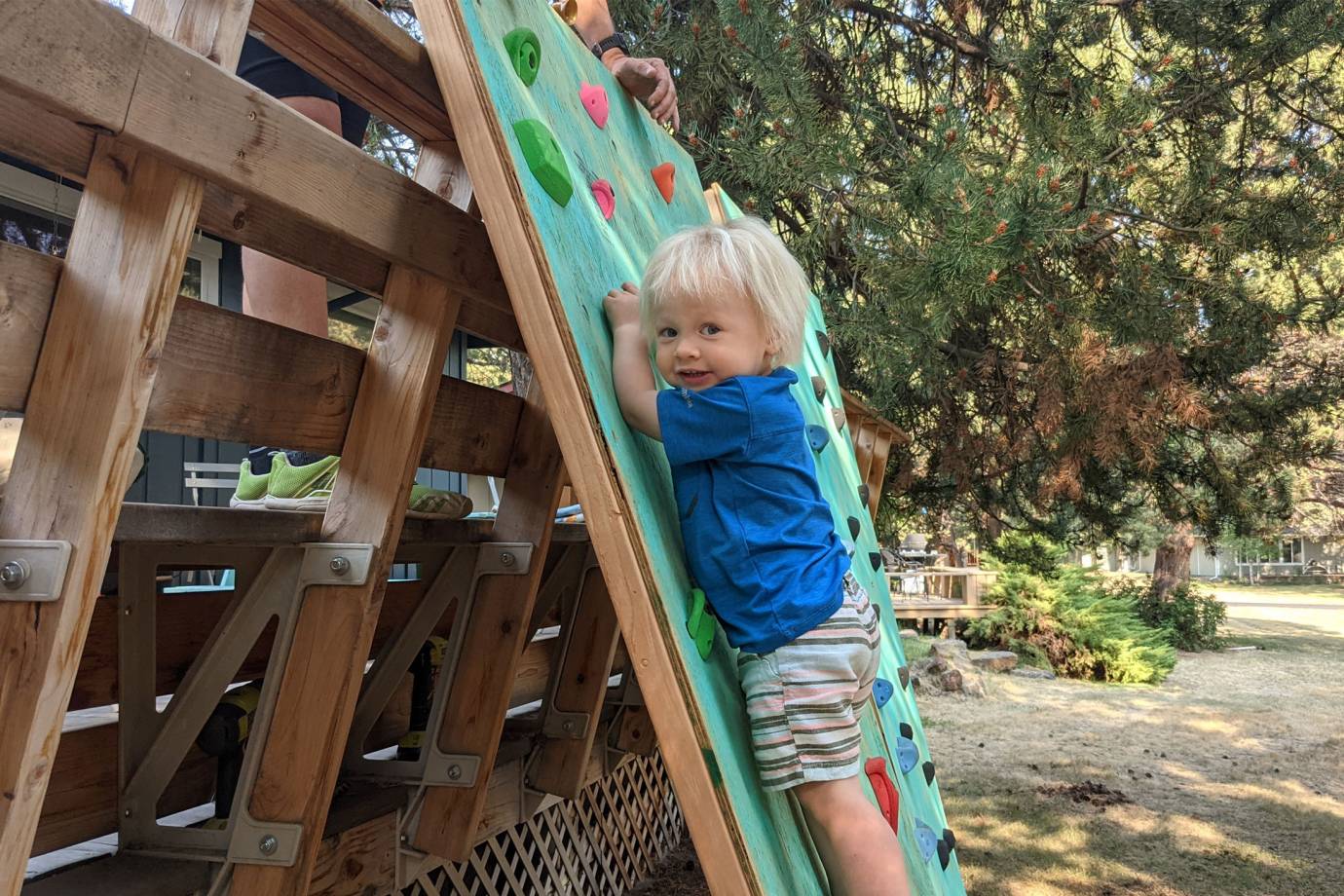 How to Build a Climbing Wall for Your Kids GearJunkie