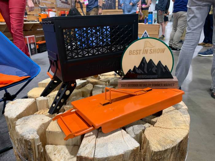 Ignik fire can with GJ award