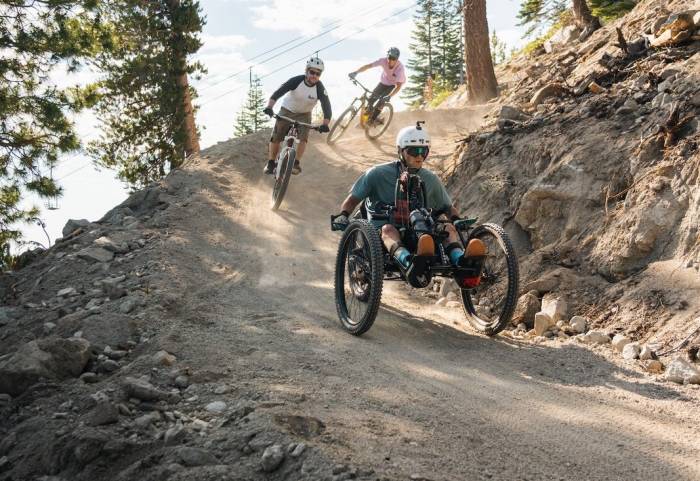 After Spinal Cord Injury, MTB Legend Returns Aboard Ripping Modified E ... - E Bikes For Students With Spinal Cord Injuries