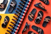 chaco x new belgium 30th anniversary collab prints