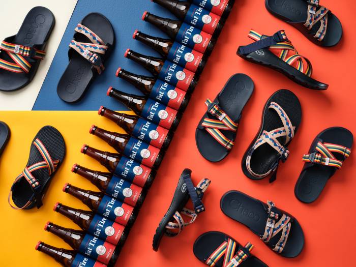 chaco x new belgium 30th anniversary collab prints