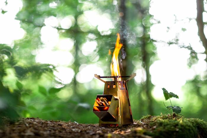 flametower compact rocket stove