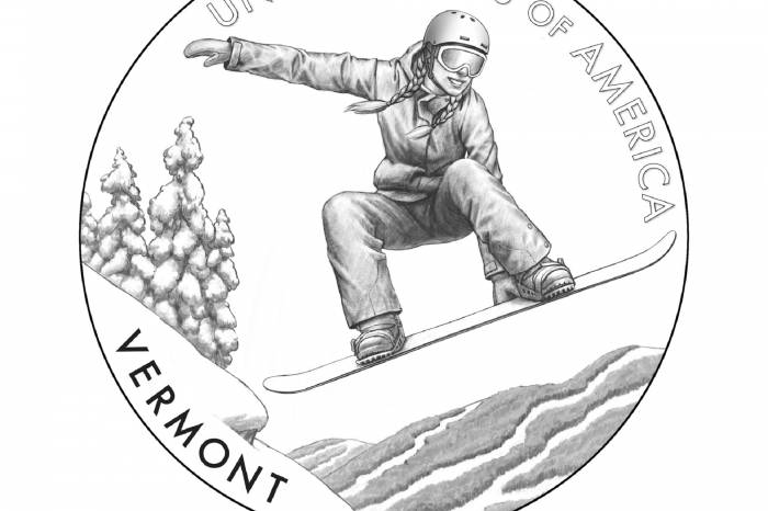 3x2 Vermont 2022 line art by Justin Kunz (image/US Mint)