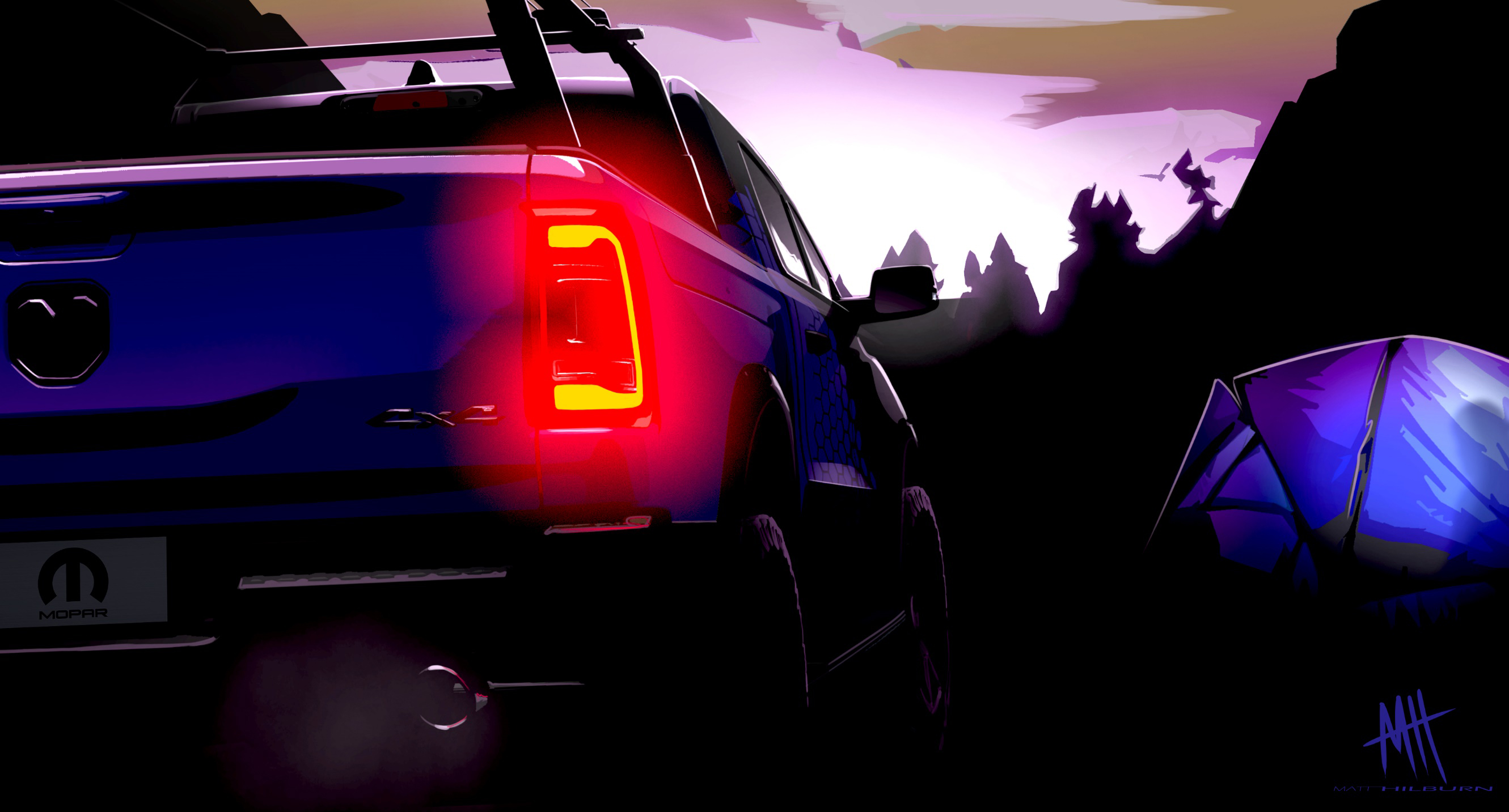 Mopar concept sketches