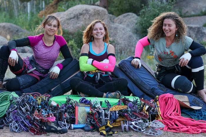Girls Gone Wide Female climbers send offwidth cracks in climbing film